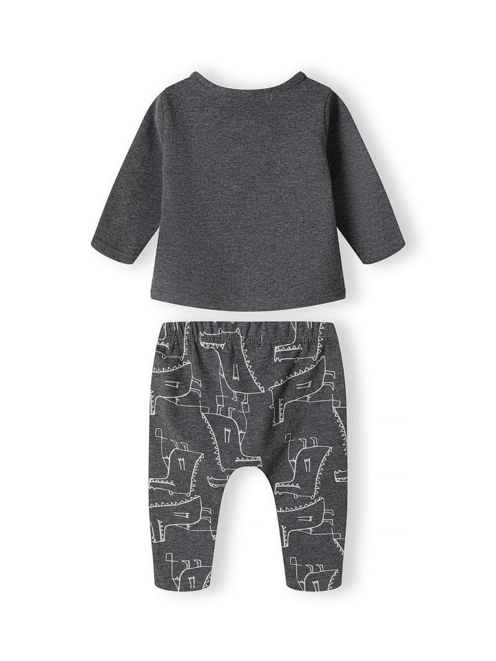 Minoti 5tlg. Set: Body & Leggings LM SET 5 in grau günstig kaufen 92/98