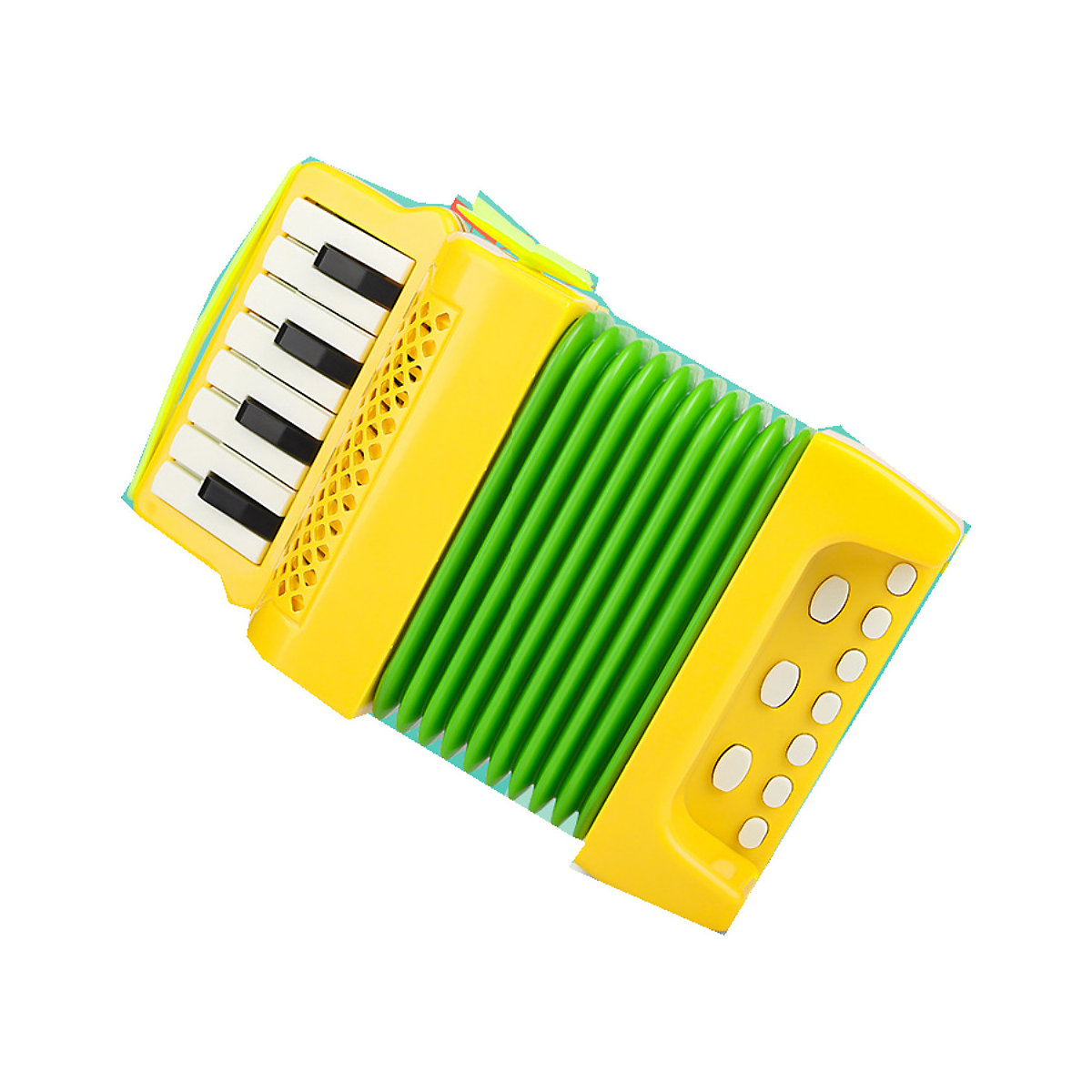 Akkordeon für Kinder Cartoon Fun Musik Puzzle Erleuchtung Musikinstrument