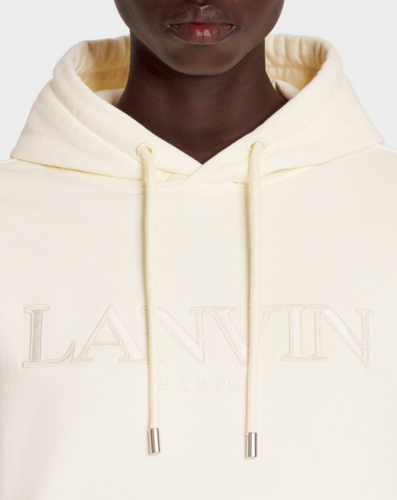 HOODIE CLASSIQUE BRODÉ LANVIN PARIS