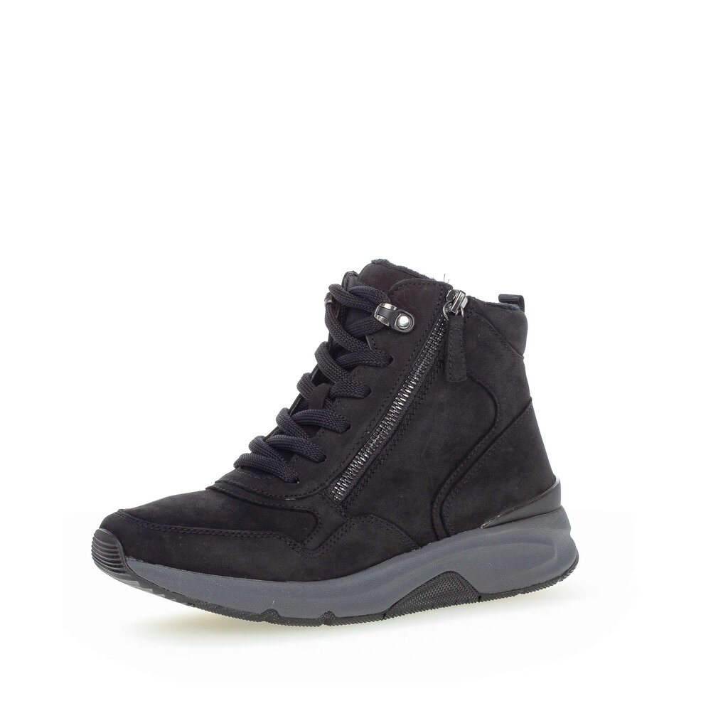 rollingsoft Schnürstiefelette schwarz