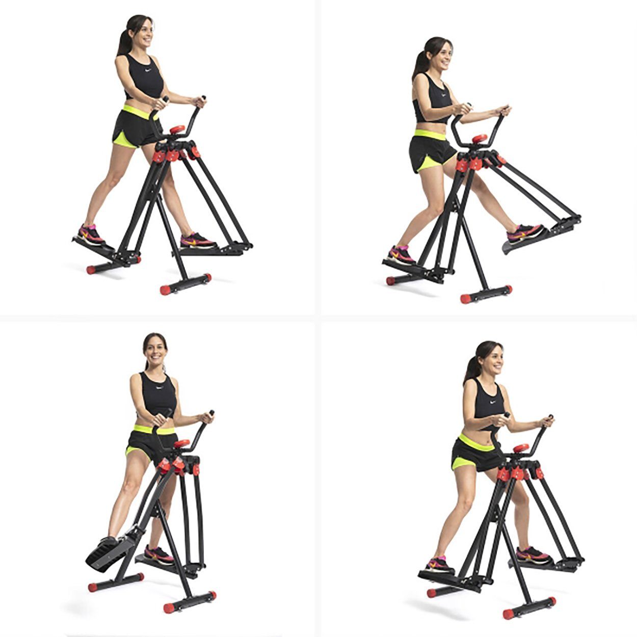 InnovaGoods Crosstrainer AIR-WALKER VON FITNESS MIT ÜBUNGSANLEITUNG
