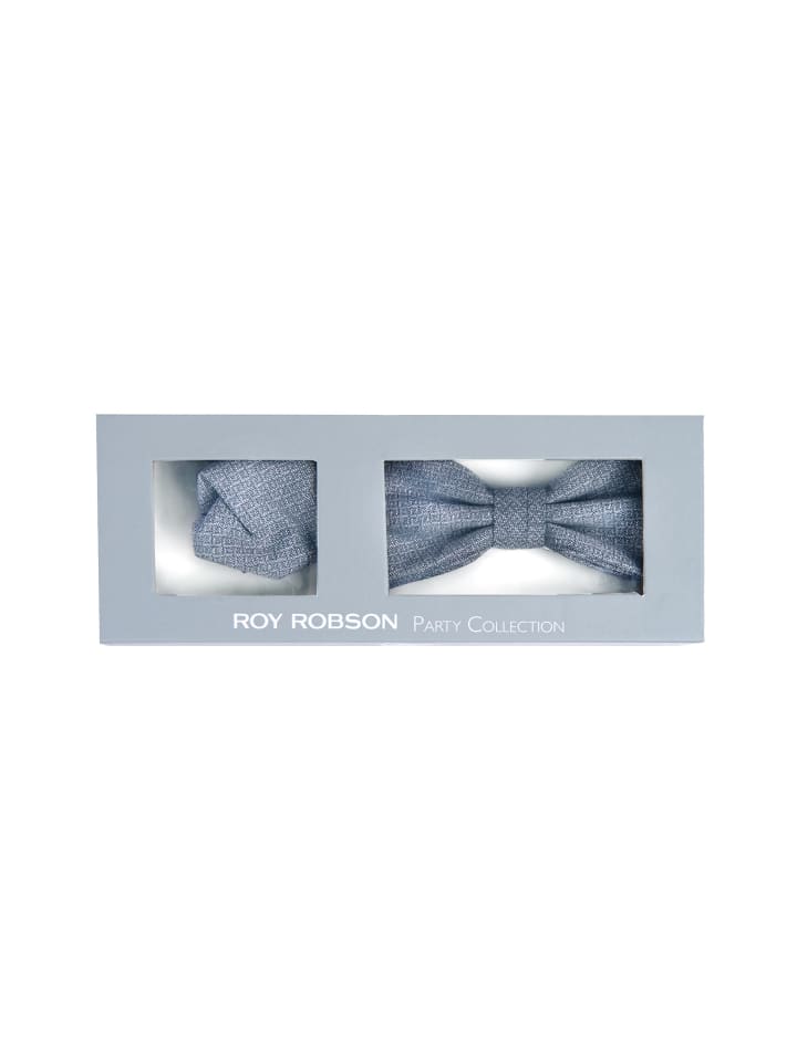 Roy Robson Fliege Fliegen Set in BLAU günstig kaufen onesize