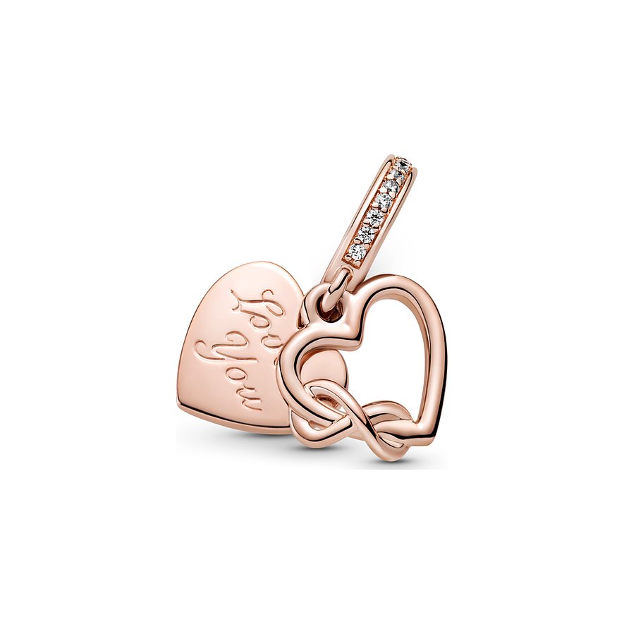 Pandora Charm Moments Love You Unendlichkeits-Herz