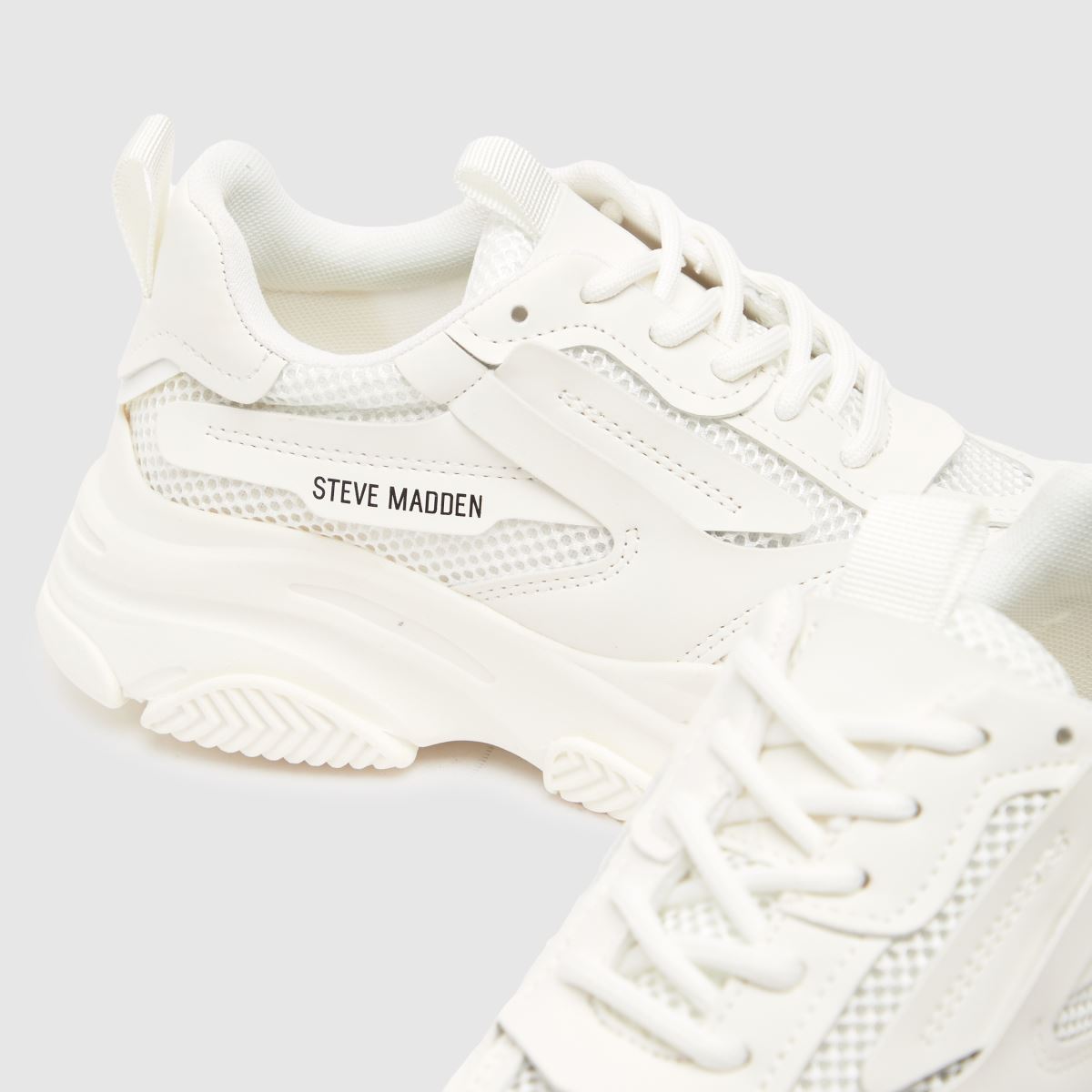 Steve Madden vita possession flickor juniorsneakers