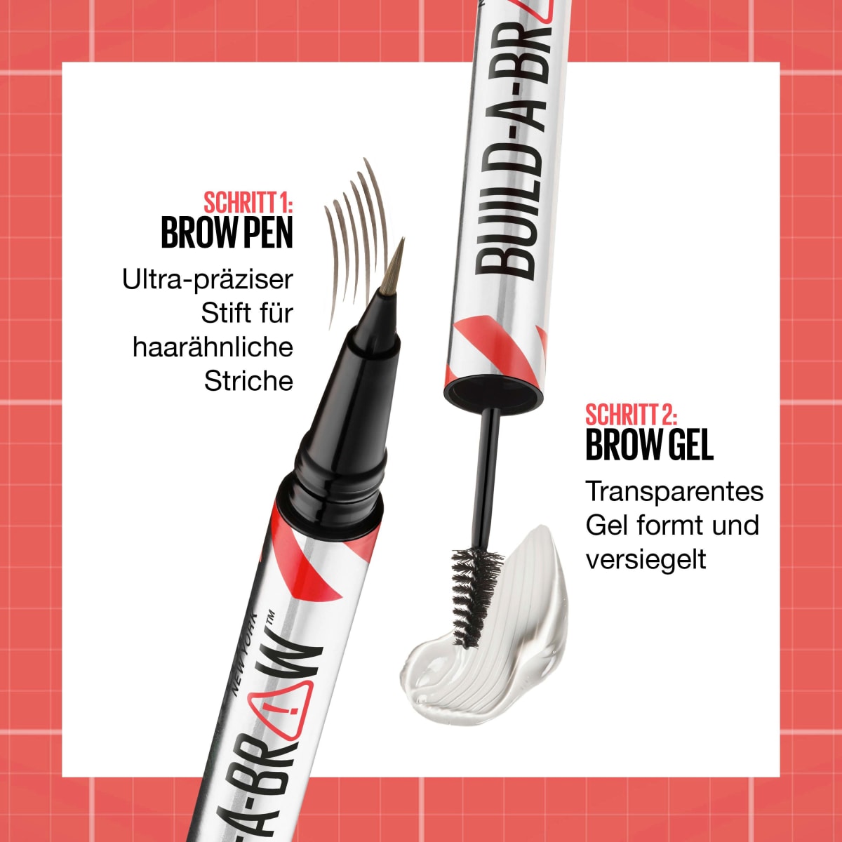 Augenbrauenstift Build-A-Brow 257 Medium Brown, 1 St