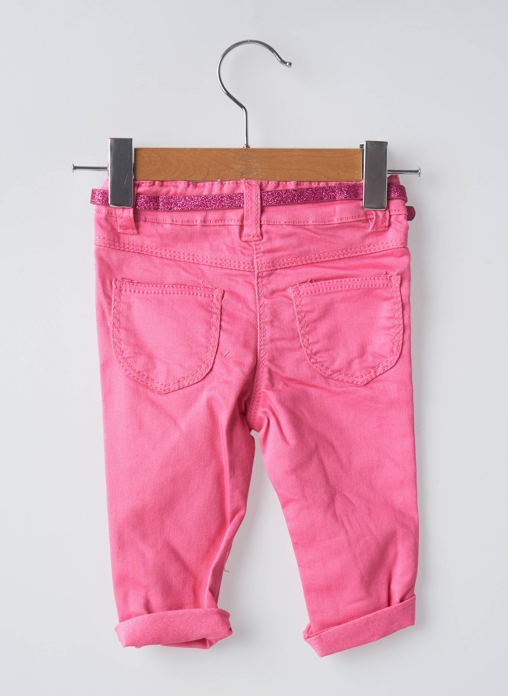 Creeks Pantalons Slim Fille couleur rose