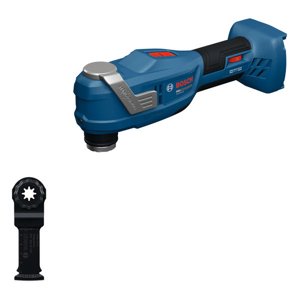 Outil multifonction sans fil Bosch Blue 06018G3001 GOP18V-30 avec lame de scie (batterie et chargeur non inclus) en L-Boxx