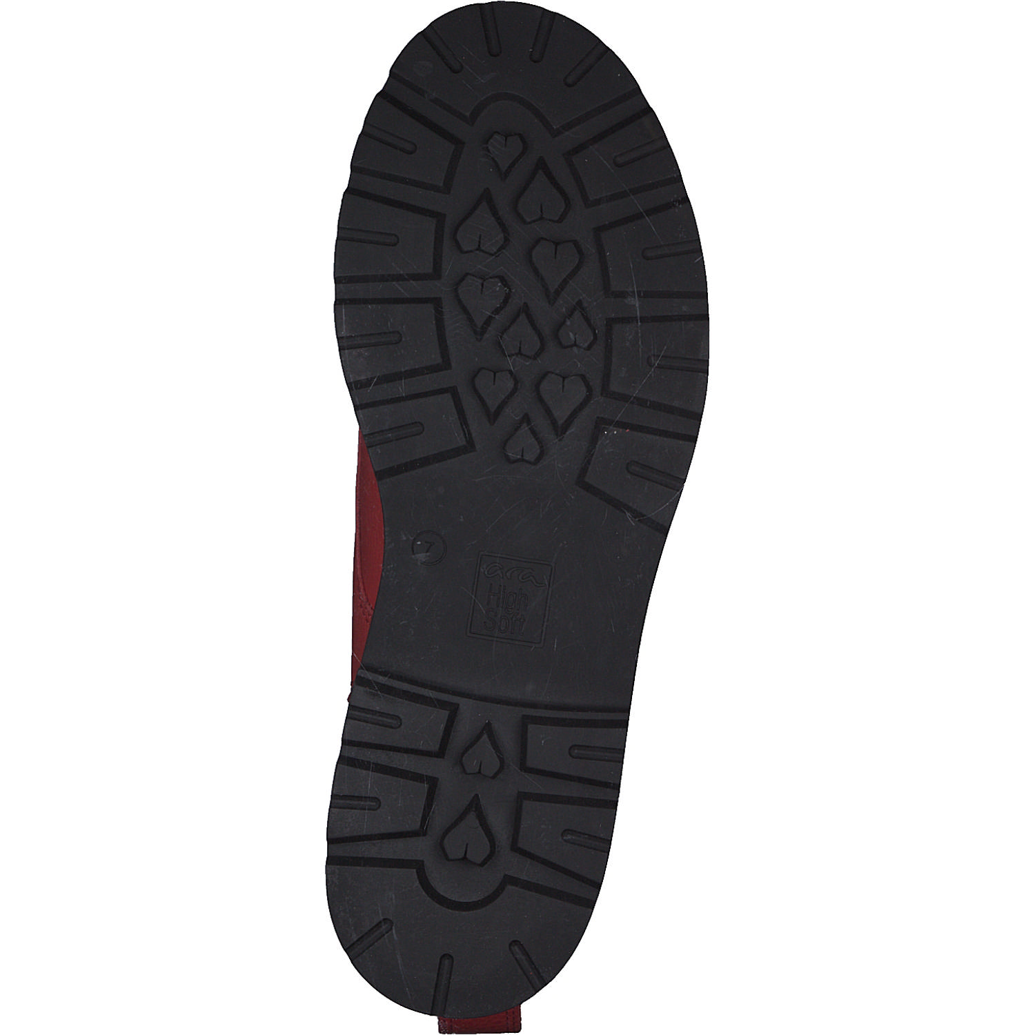 Ara Dover 2.0 23195, Boots, Damen, Rot (Rubin)