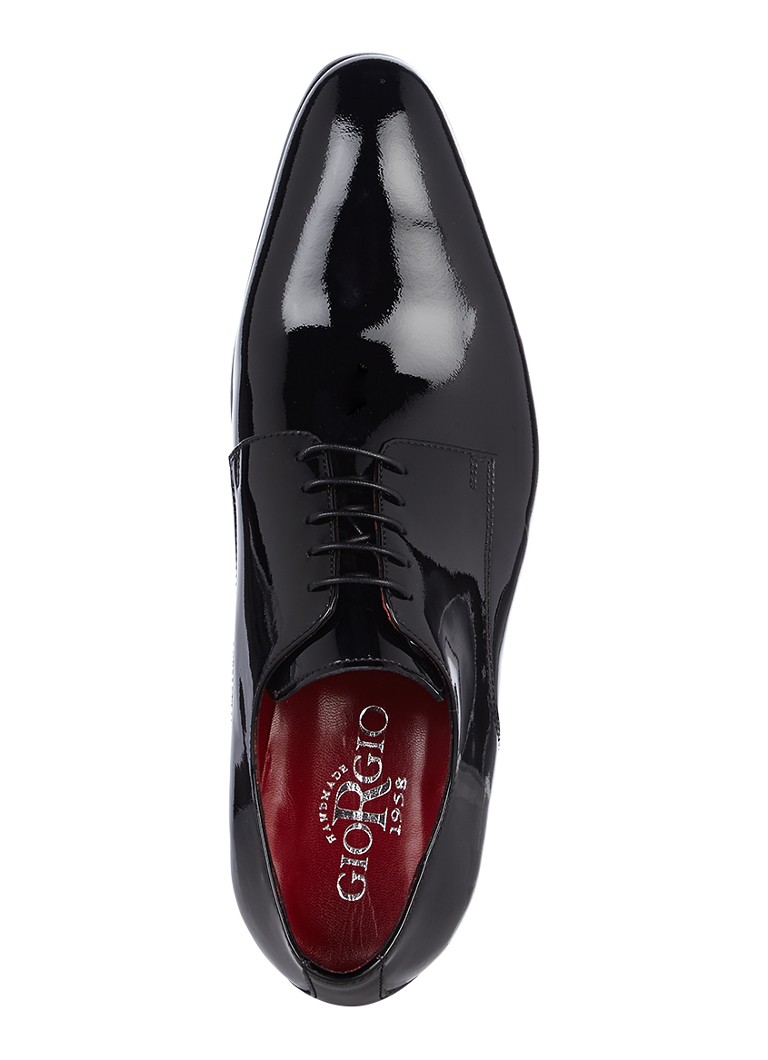 Giorgio patent leather smoking shoe