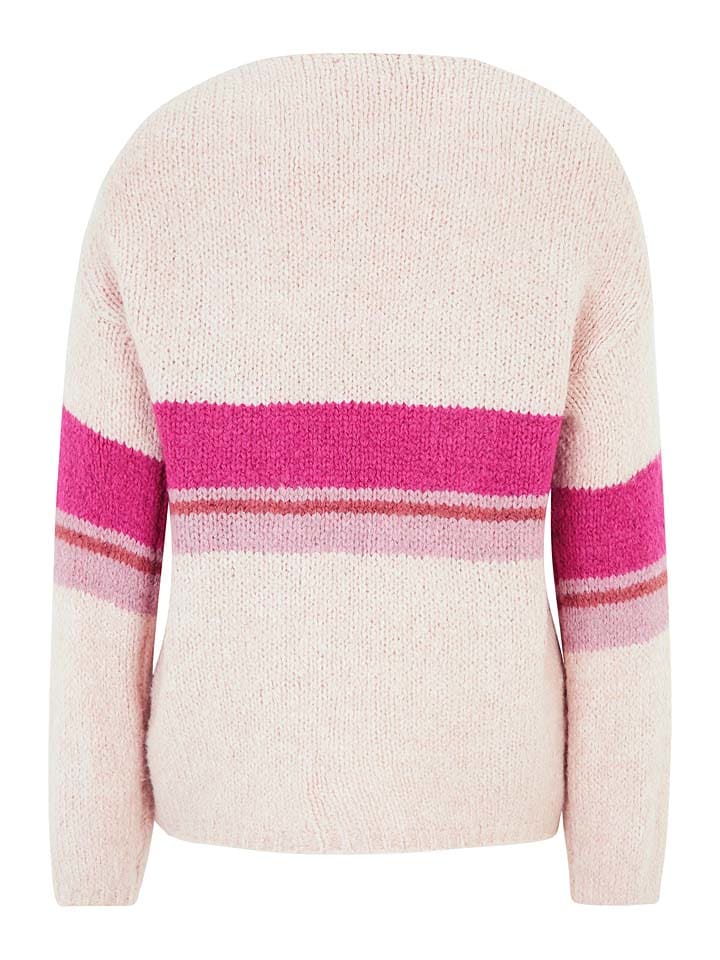 CARTOON Cardigan in Creme/ Pink günstig kaufen