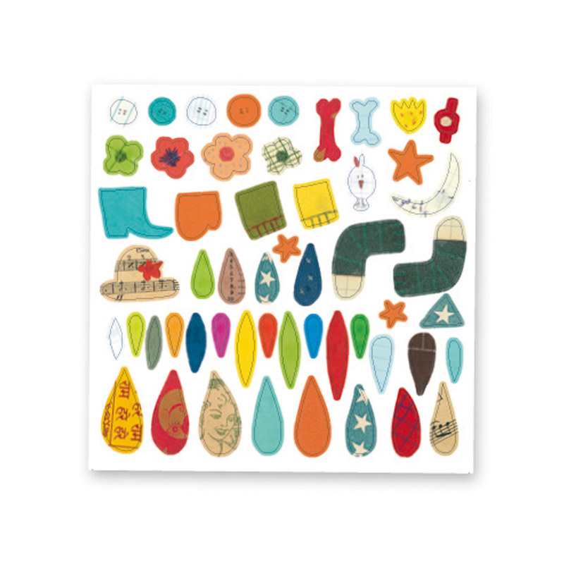 Tableaux Créer avec des stickers Animaux Djeco