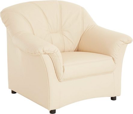 DOMO collection Sessel Flores, wahlweise mit Federkern (nicht bei Microfaser PRIMABELLE®-Struktur)