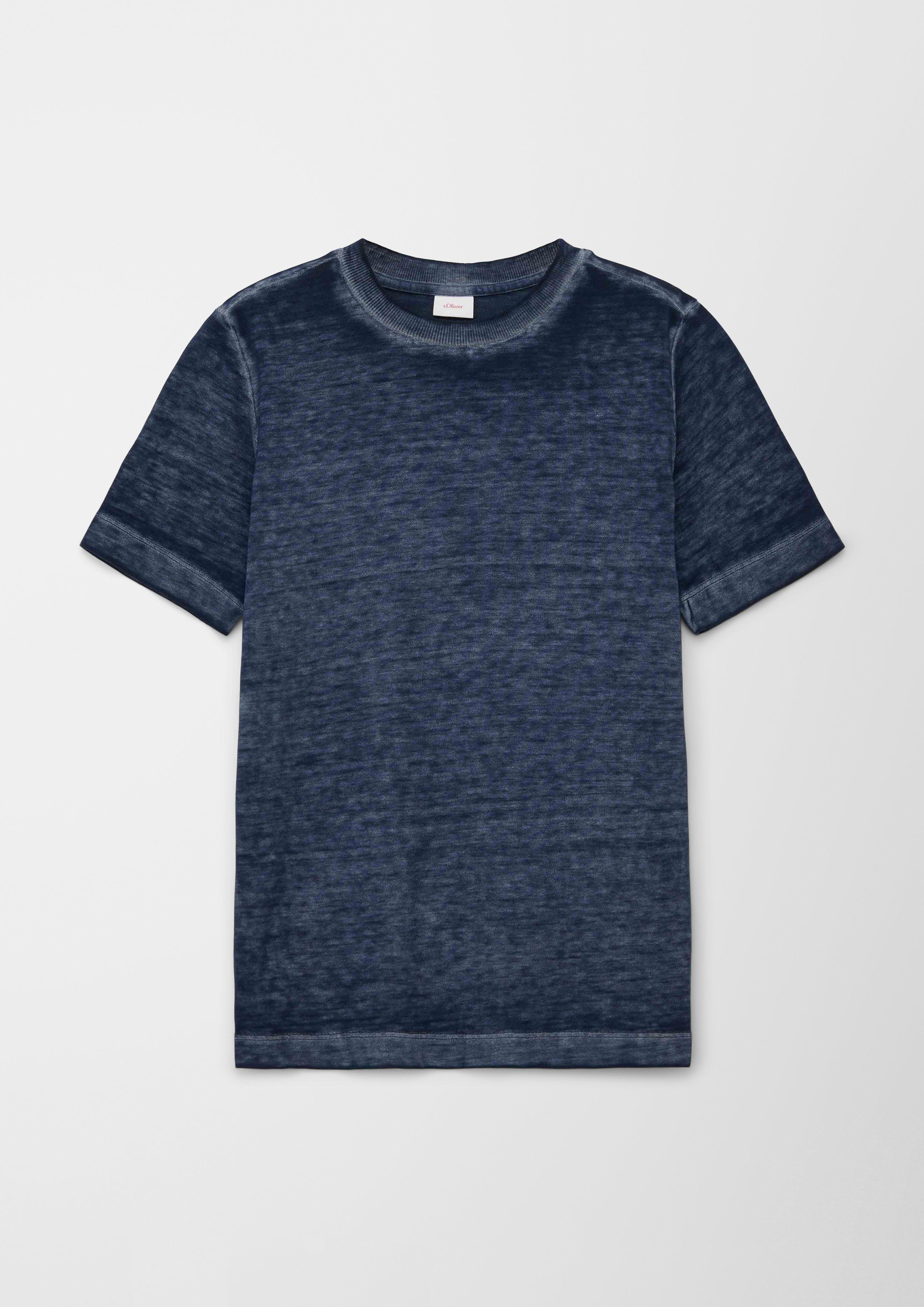 T-Shirt mit Ausbrennermuster  2130513-5952
