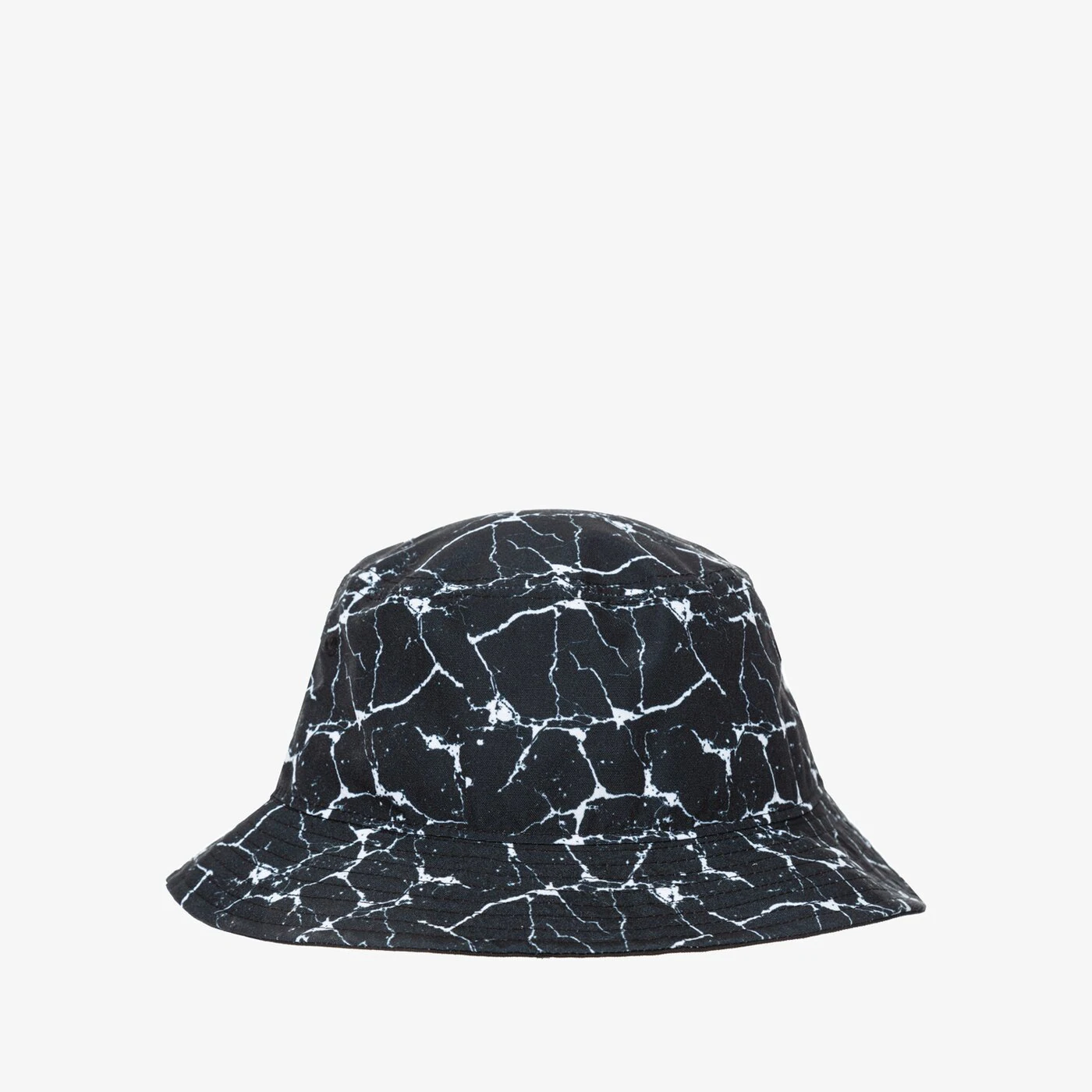 NEW ERA HUT MARBLE TAPERED BUCKET NEW ERA BLKWHI Schwarz