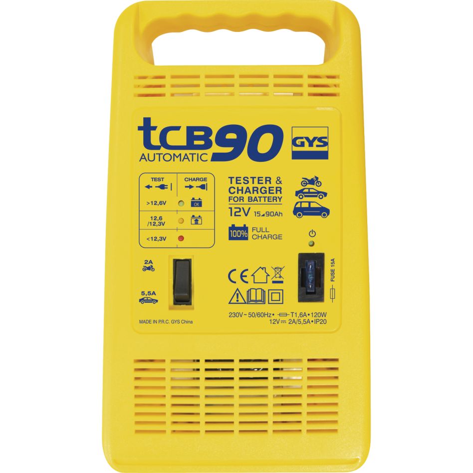 Gys 5192023260 TCB 90 Automatyczny akumulator 12V 15-90Ah