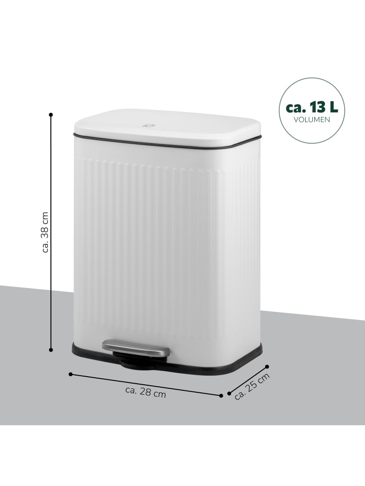 eluno Treteimer Küchenmülleimer 13 Liter günstig kaufen onesize