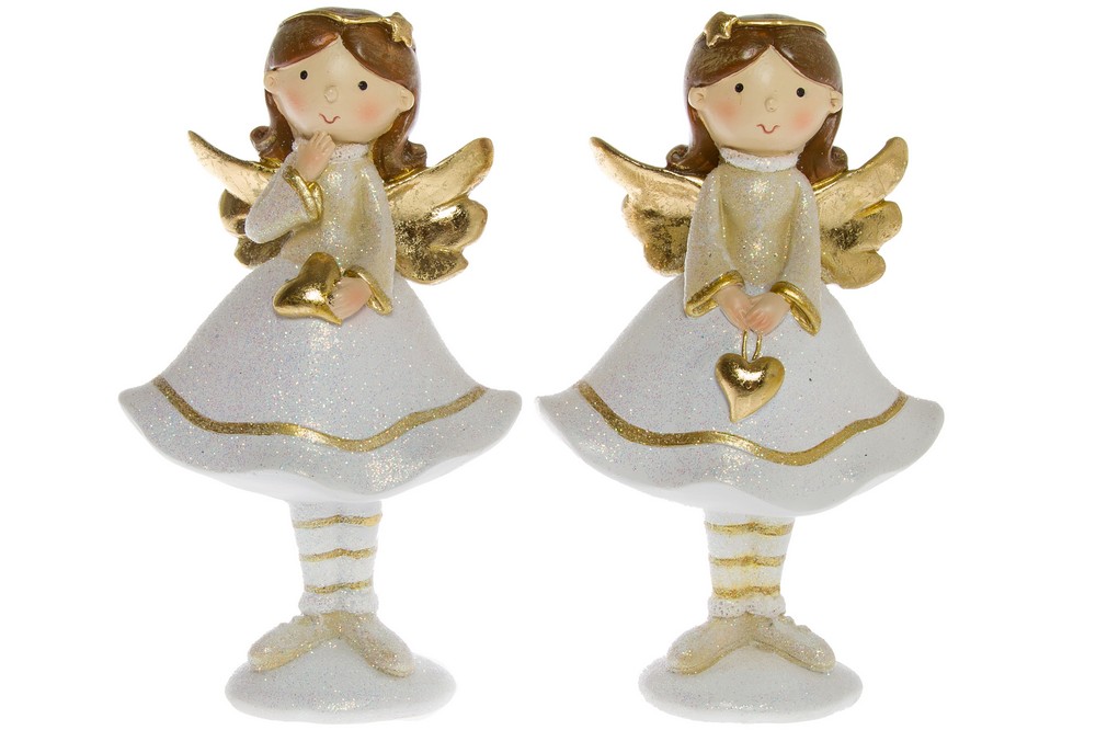 MyFlair My Flair 2er-Set Engel weiß/gold