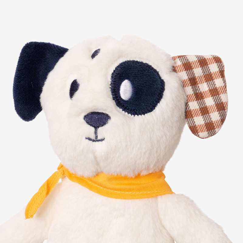 Doudou bébé chien blanc Catimini