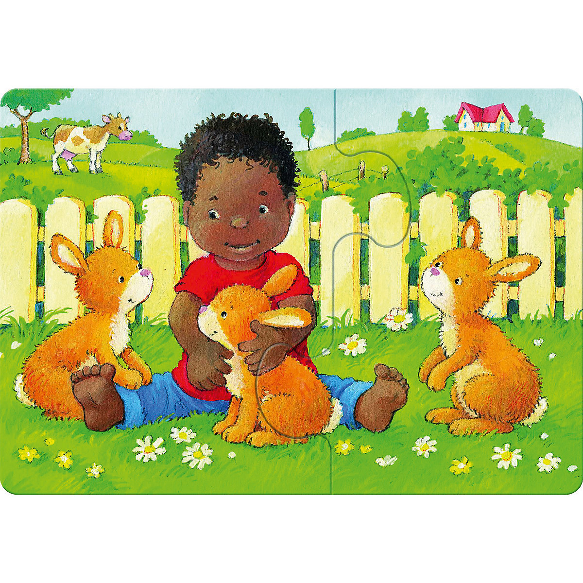 ministeps® Mein allererstes Puzzle: Streichelzoo
