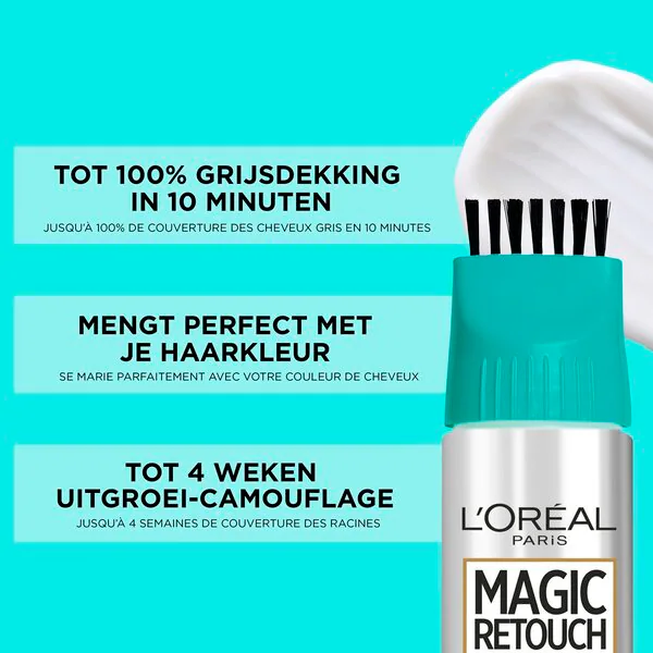 L'Oréal Paris Magic Retouch 5 világosbarna tartós hajfesték 5