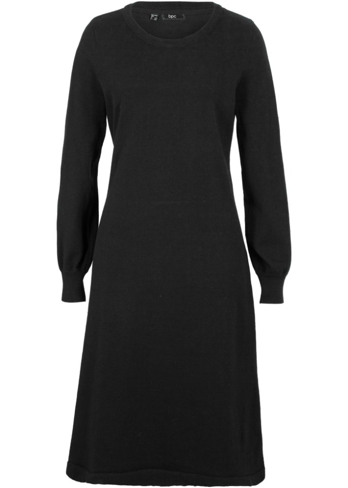 Strickkleid aus recycelter Baumwolle