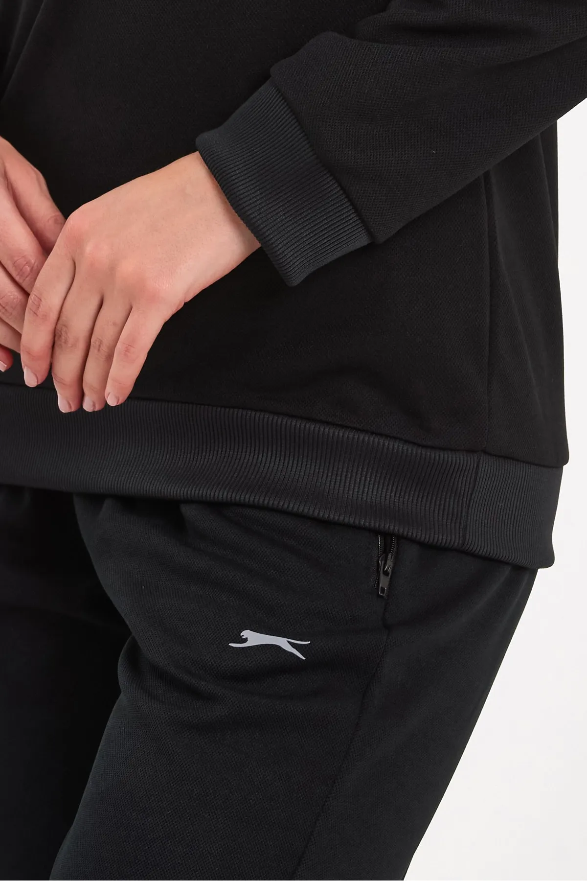 Slazenger  Damen-Trainingsanzug Schwarz