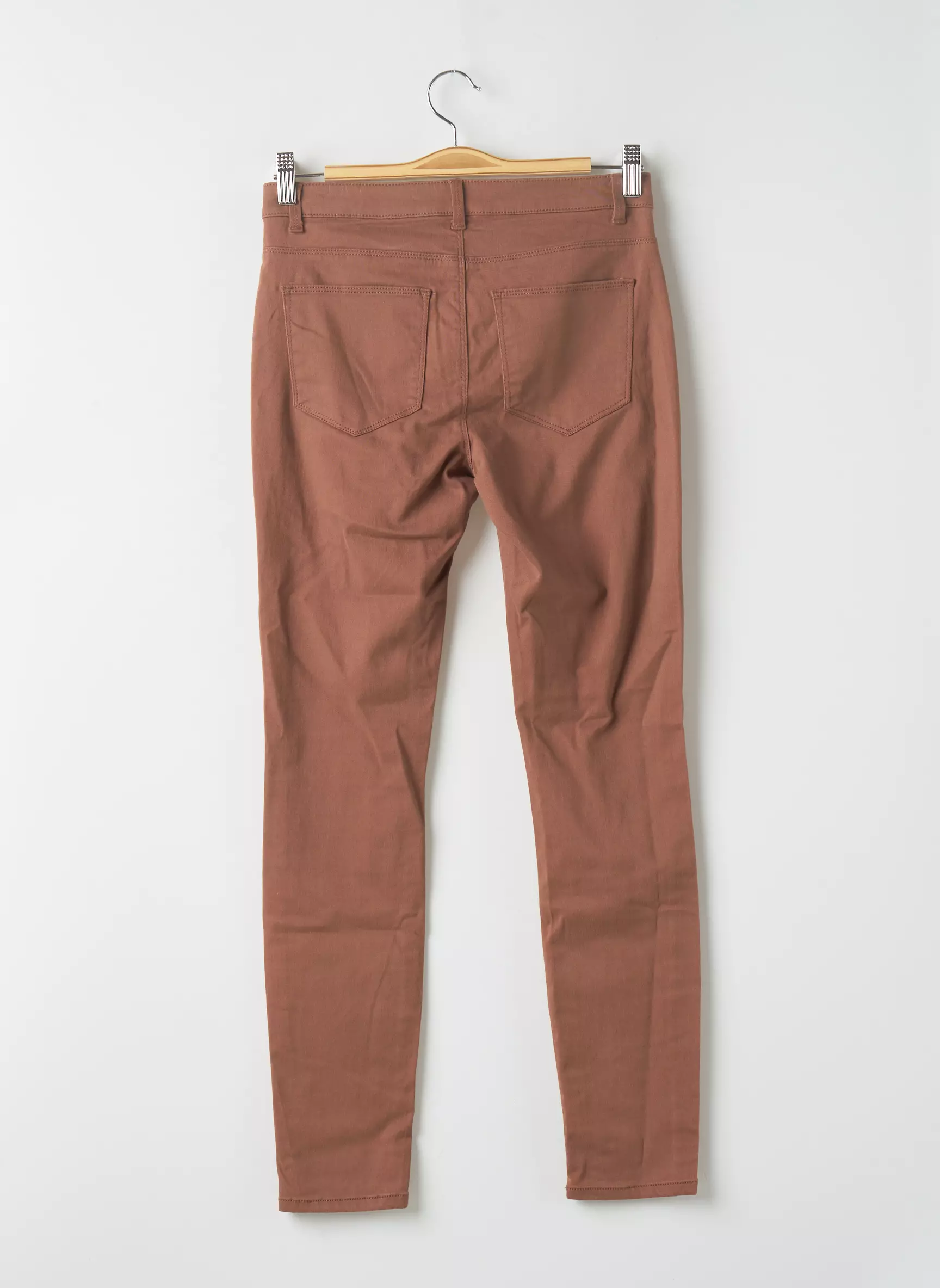 Vero Moda Pantalons Slim Femme couleur marron
