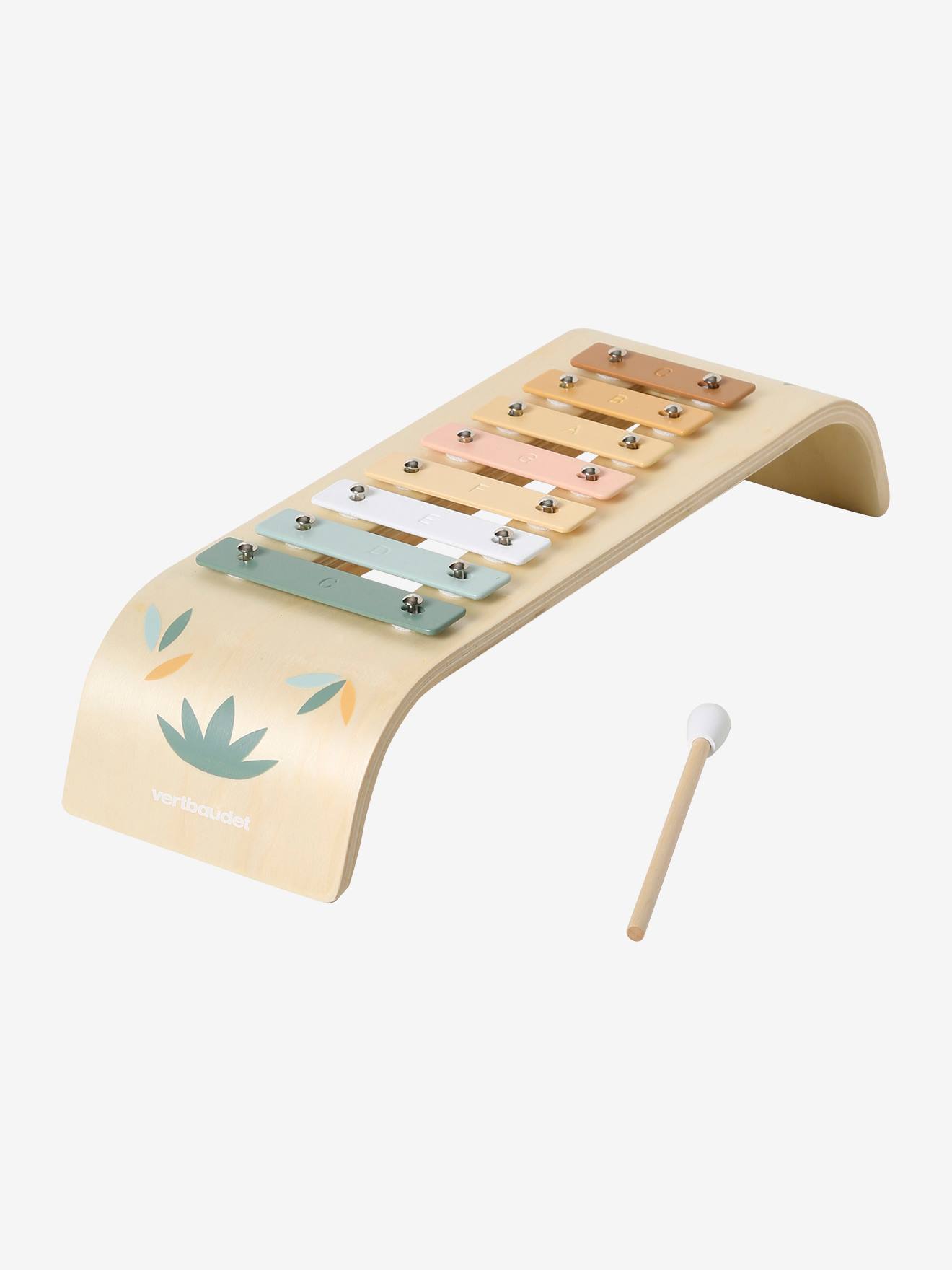 Xylophone en bois FSC® multicolore