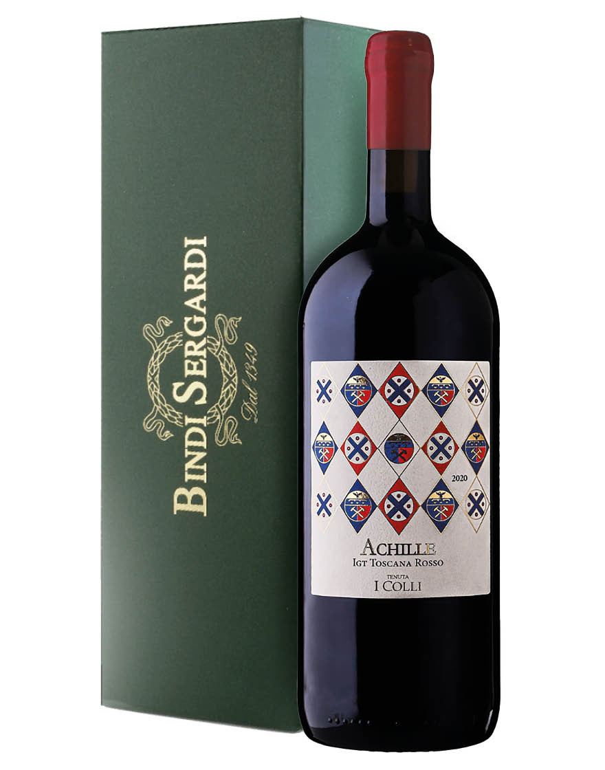 Toscana IGT Achille 2022 Bindi Sergardi Magnum 1,5 ℓ, En Étui