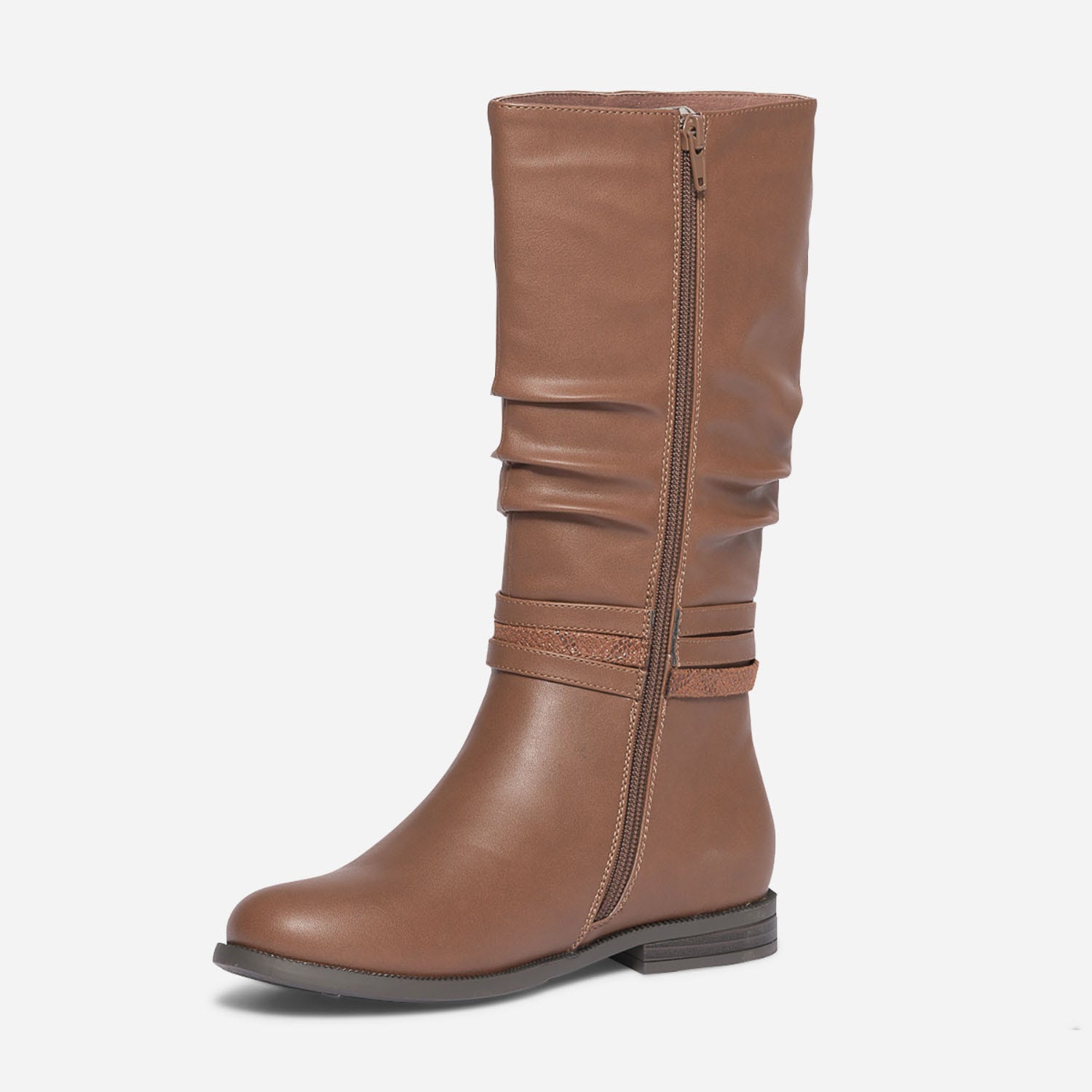 Botte camel à 3 brides
