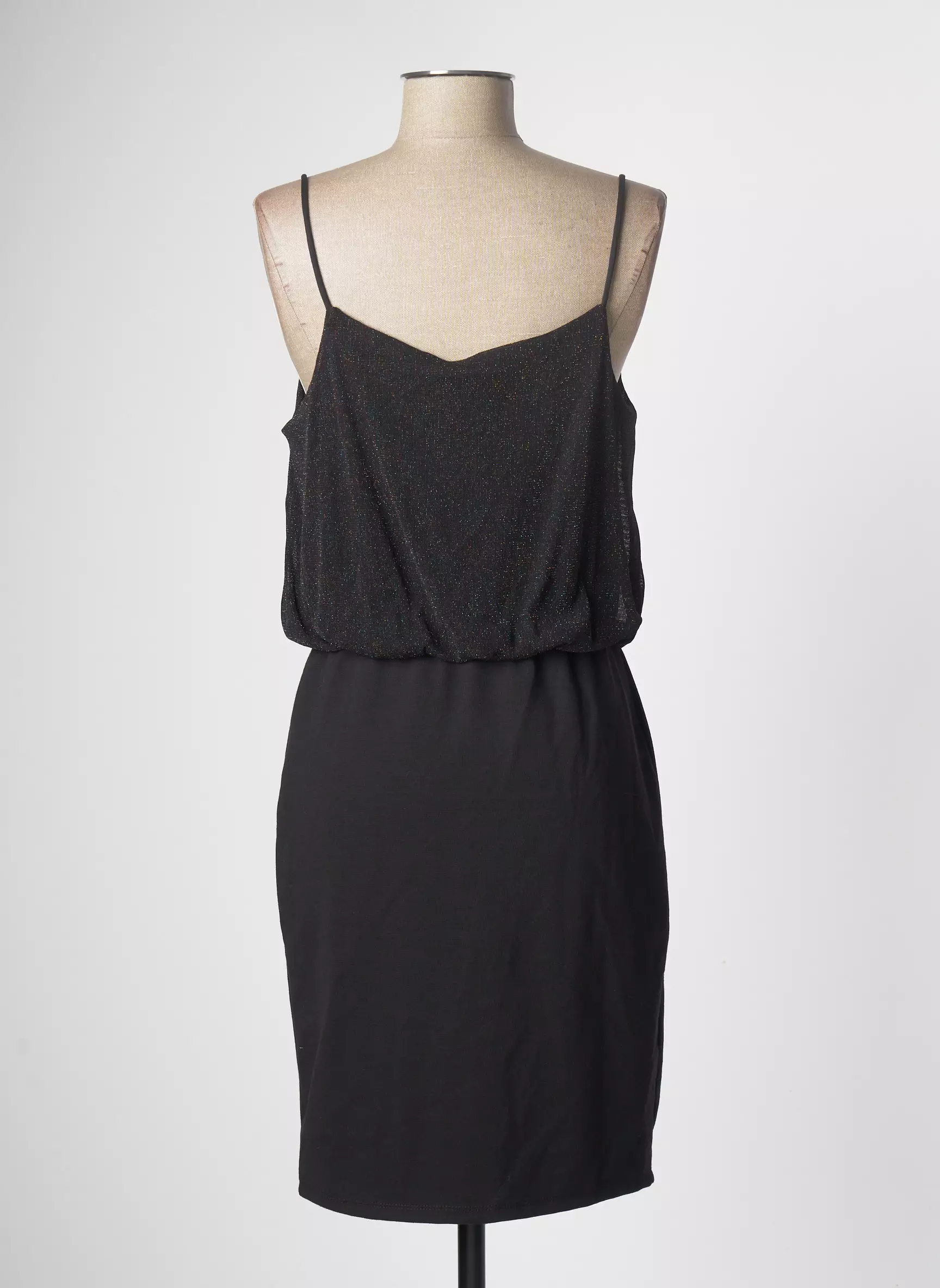 Only Robes Mi Longues Femme couleur noir