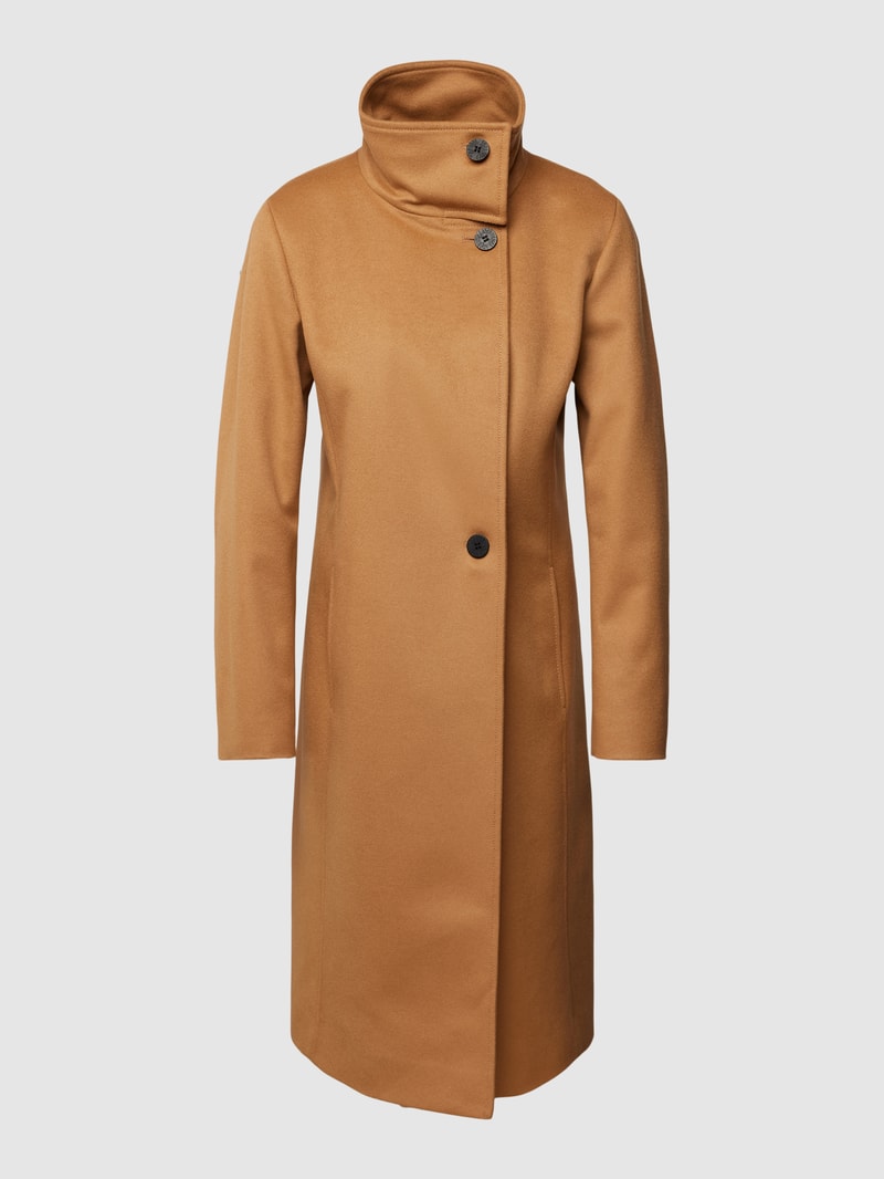 Mantel mit Kaschmir-Anteil Modell 'MORINNA' in camel