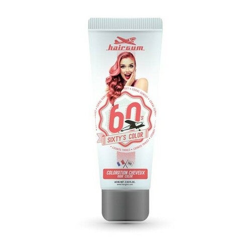 Hairgum Sixty's Semi-permanent hårfarvning 60 ml Pink