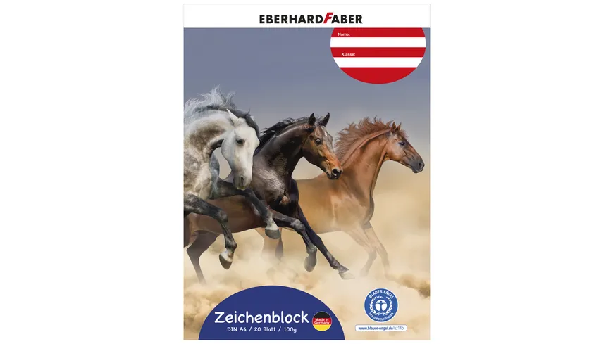 EBERHARD FABER Zeichenblock A4 20 Blatt