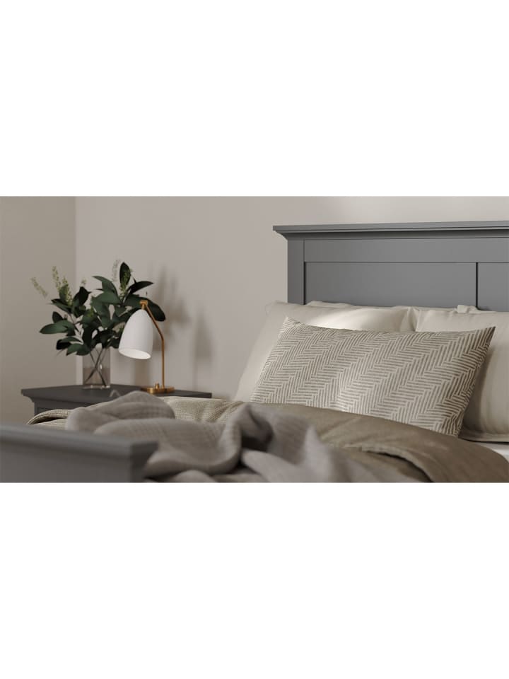 ebuy24 Bett Venedig Grau 159 x 201 cm günstig kaufen onesize