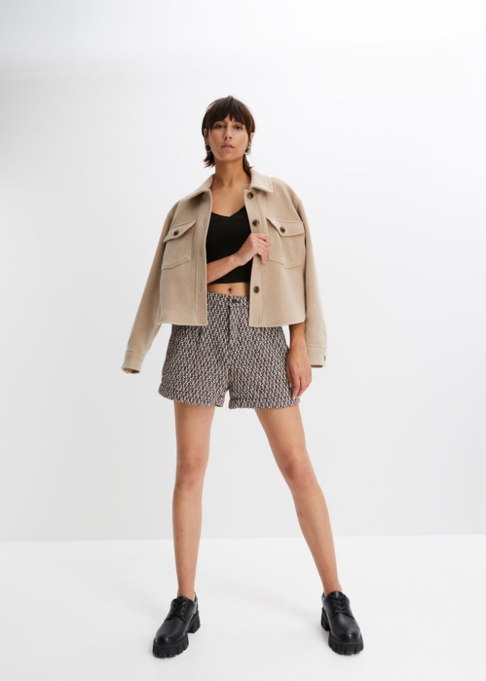 Boucle Shorts
