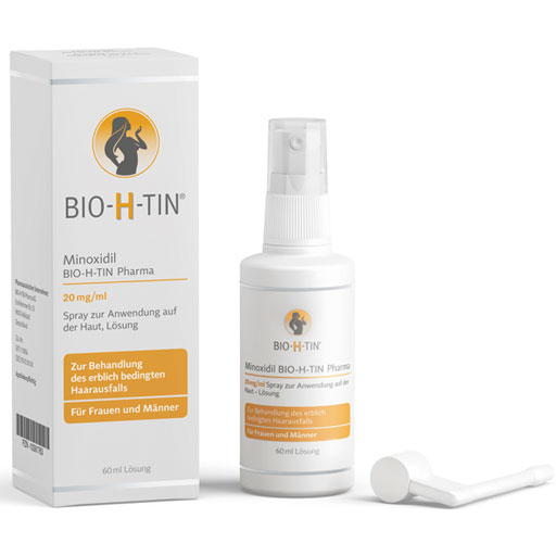 MINOXIDIL BIO-H-TIN Pharma 20 mg/ml Spray Lsg.  60 ml  Lösung