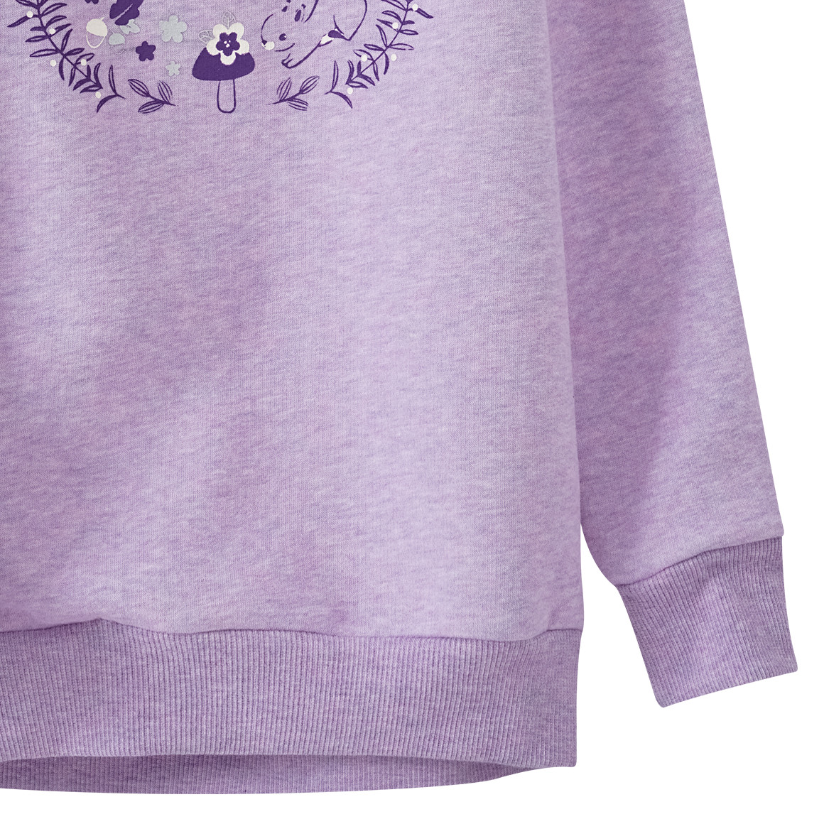 Mädchen Hoodie mit herbstlichem Print