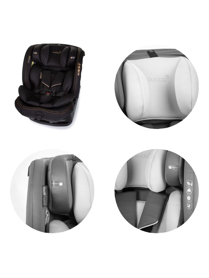 Chipolino Kindersitz i-Size Aviato in schwarz günstig kaufen onesize