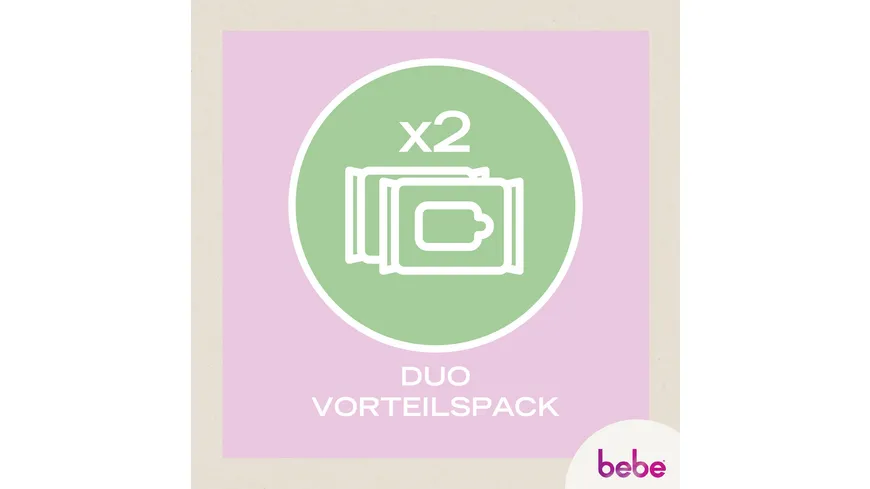 bebe intensive Reinigungstücher Doppelpack