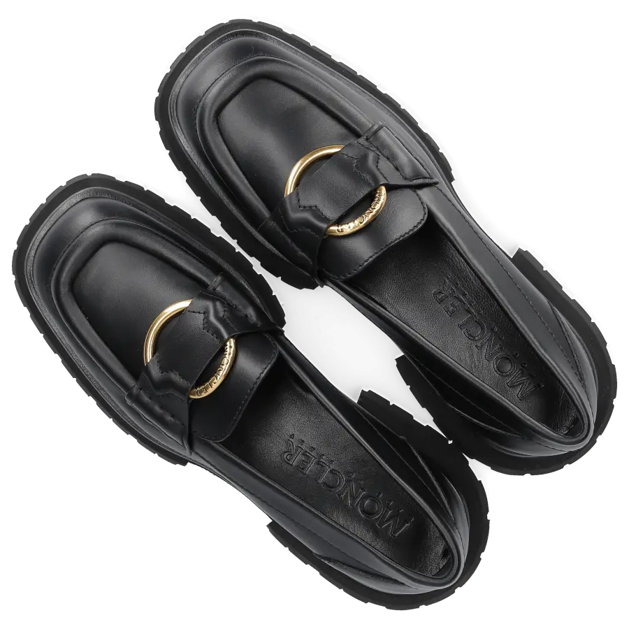 Moncler - Loafer BELL Kalbsleder - schwarz