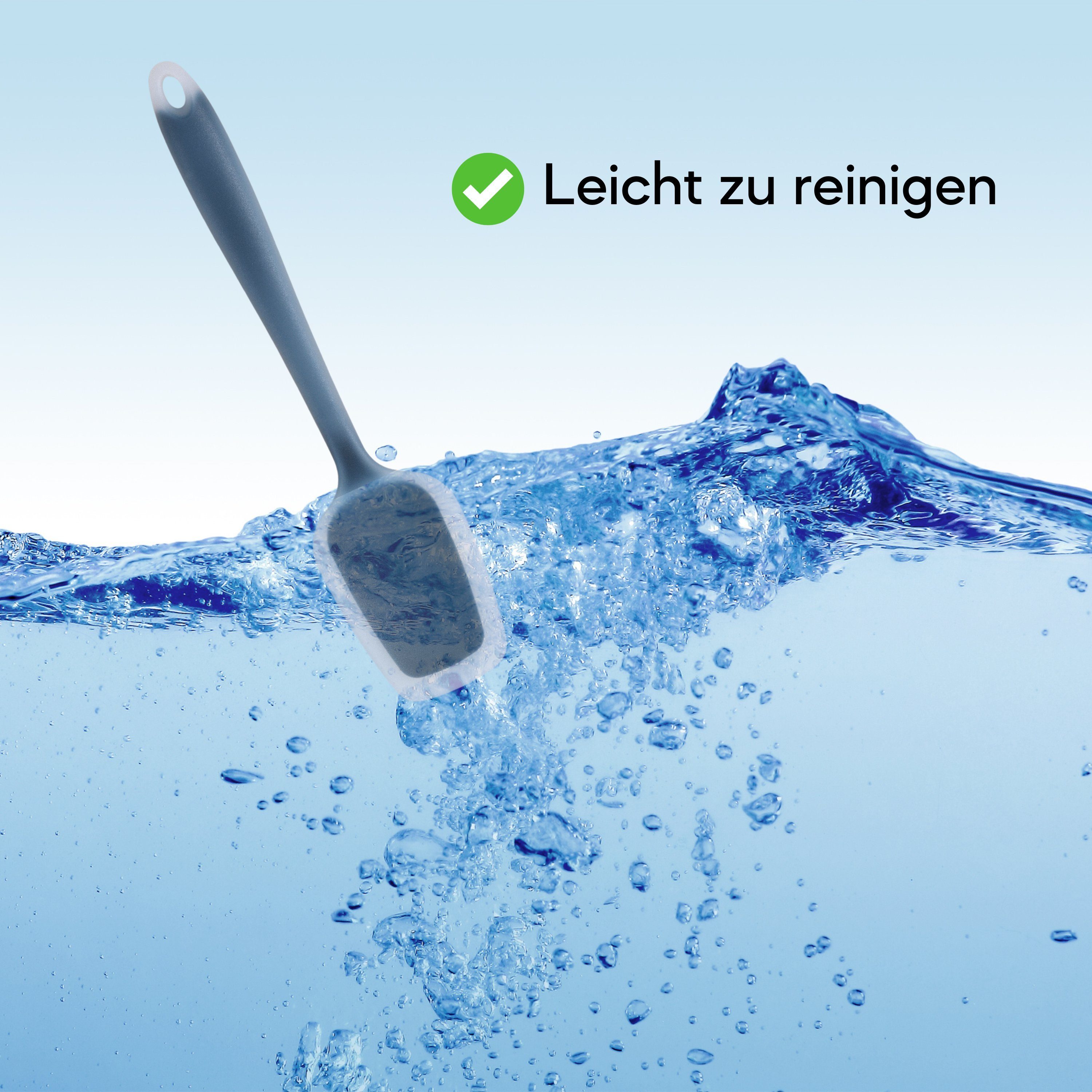 Coradoma Kochbesteck-Set Küchenutensilien 6er Set aus Silikon Geschirrset Küchenhelfer (6-tlg)