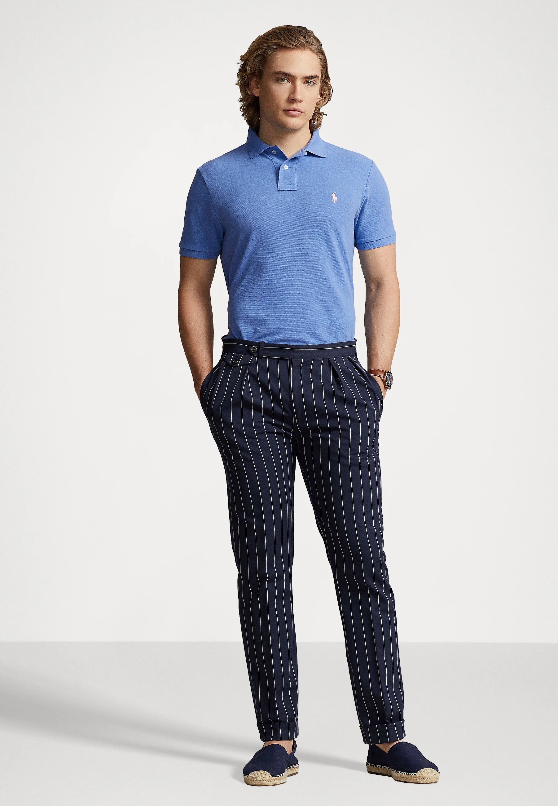Polo Ralph Lauren SLIM FIT MESH SHIRT - Polo