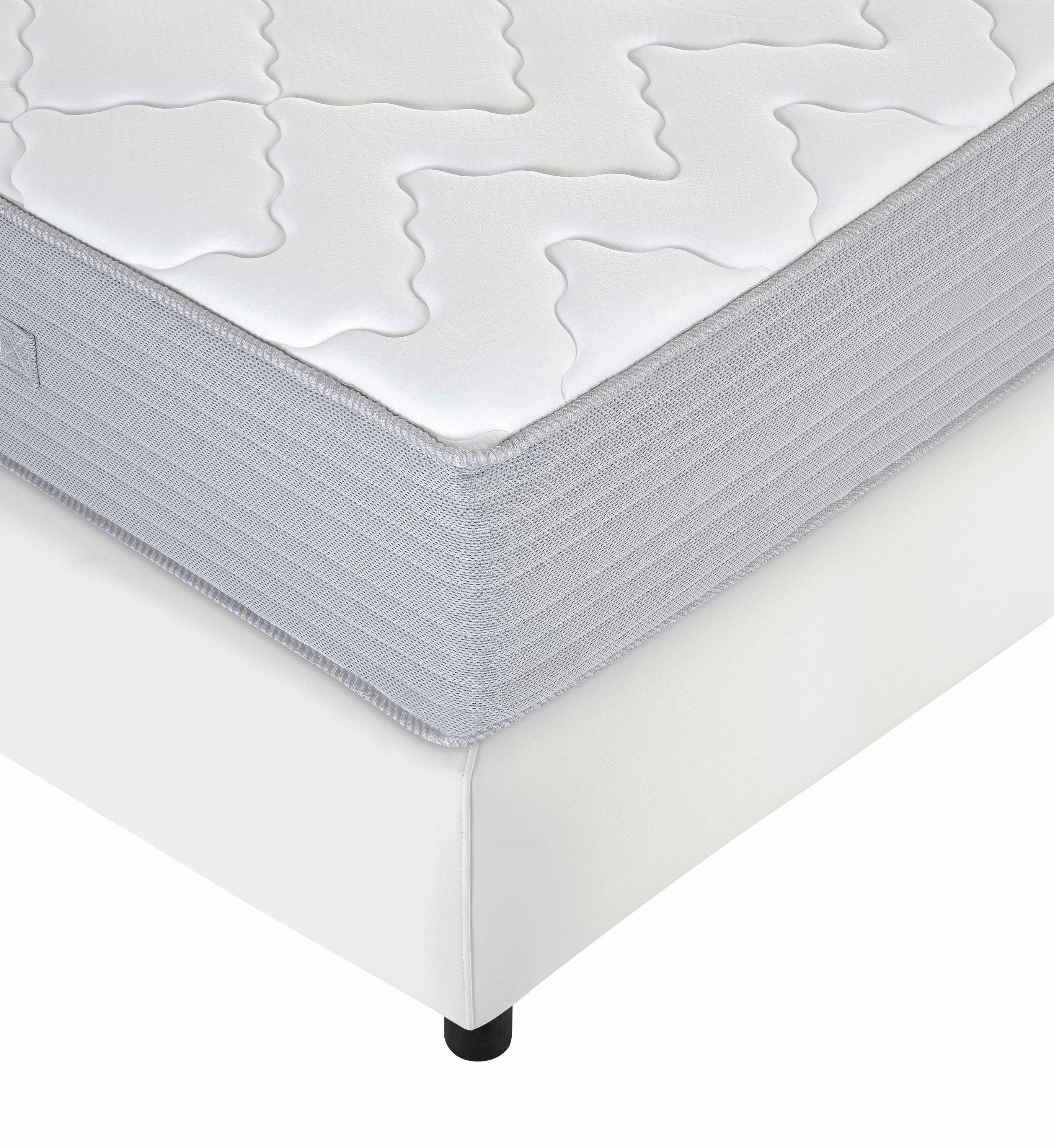 Kaltschaummatratze, ALX - Deluxe, 30 cm hoch, Boxspringbett Matratze mit Wellenschnitt, Viscoschaum-Wendematratze
