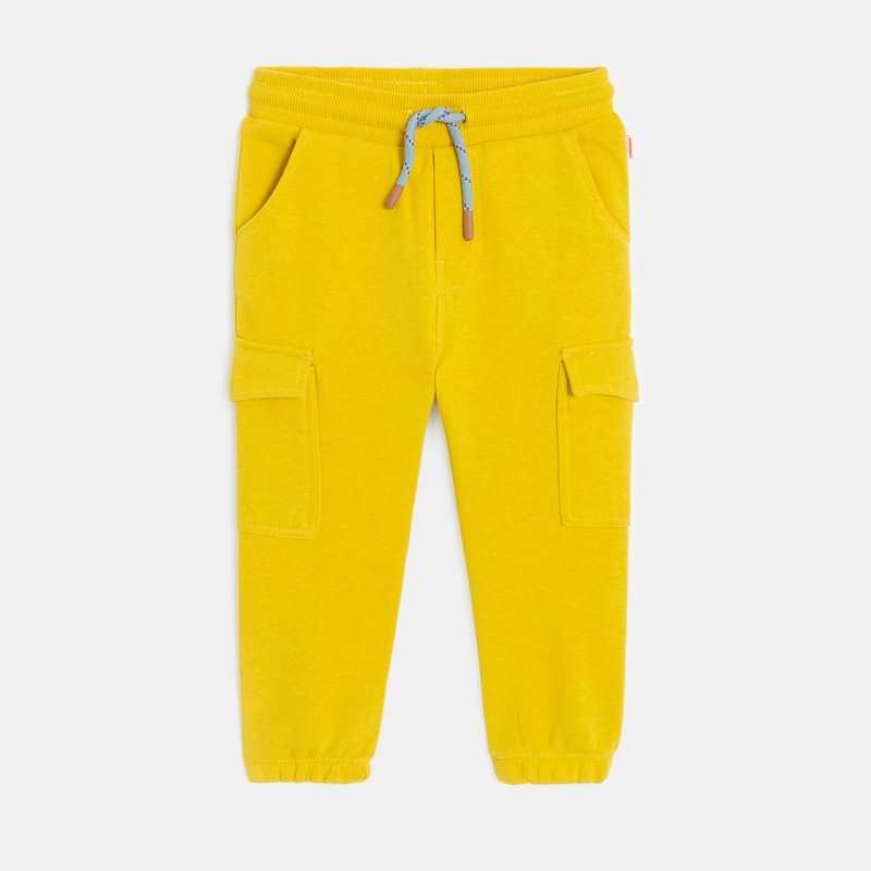 Jogging bébé garçon battle jaune en coton recyclé Catimini