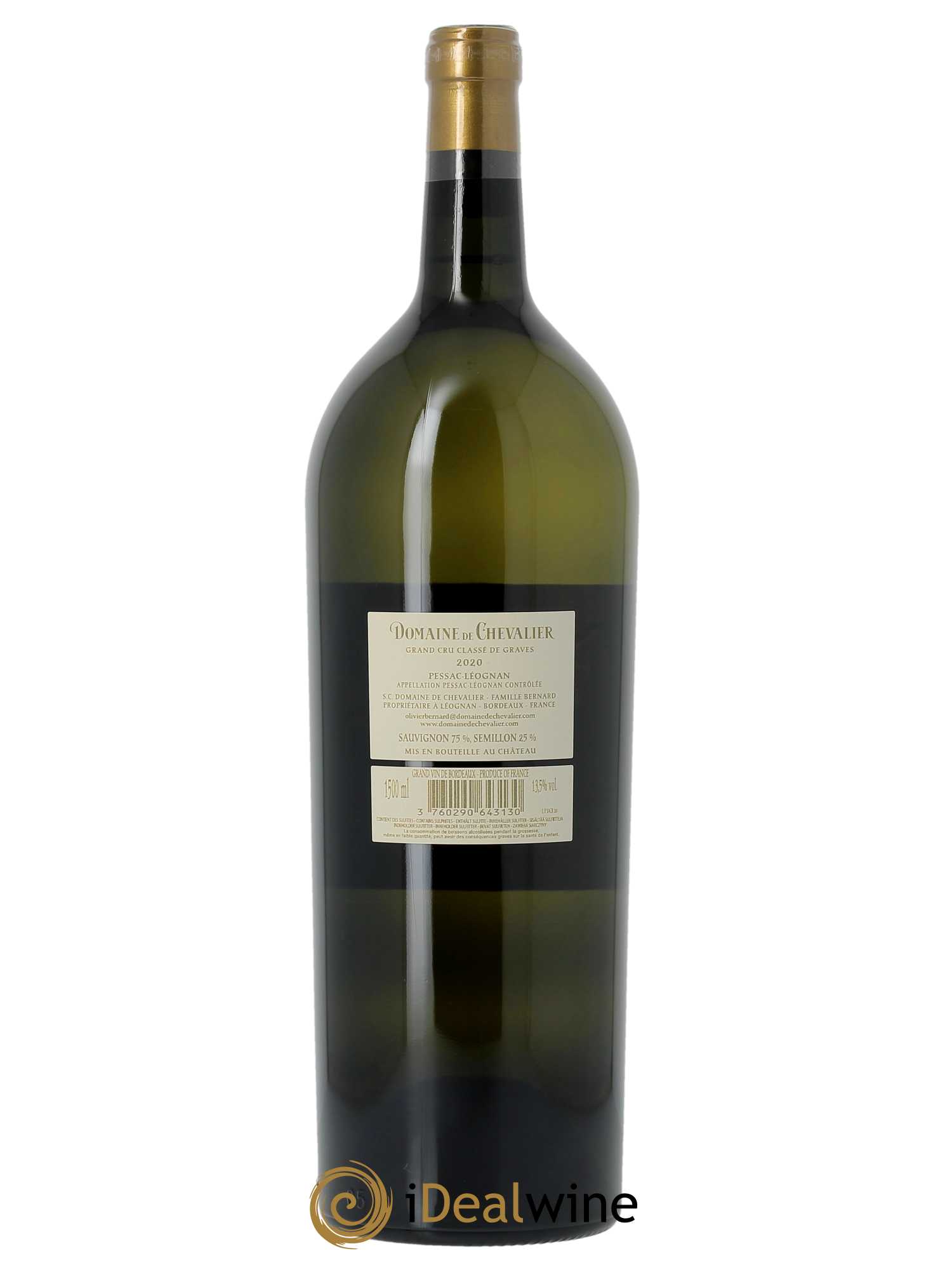 Domaine de Chevalier Cru Classé de Graves (CBO à partir de 6 MG) 2020 - Lot de 1 Magnum
