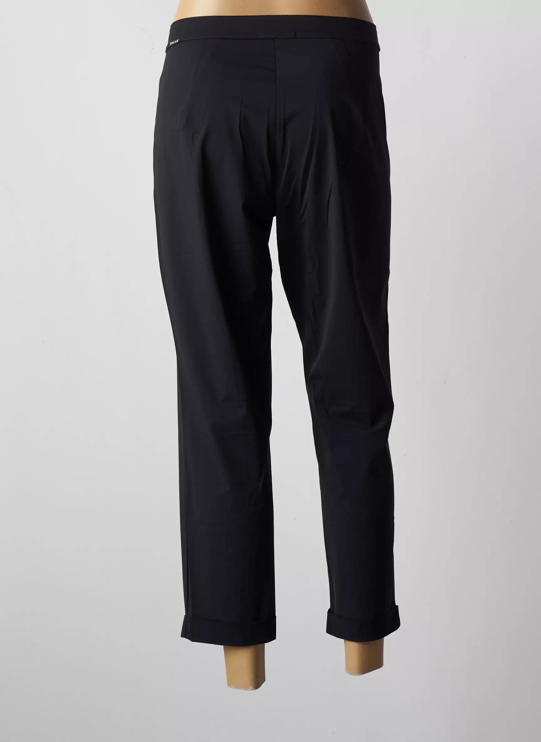 Maloka Pantalon7 8 Femme couleur noir