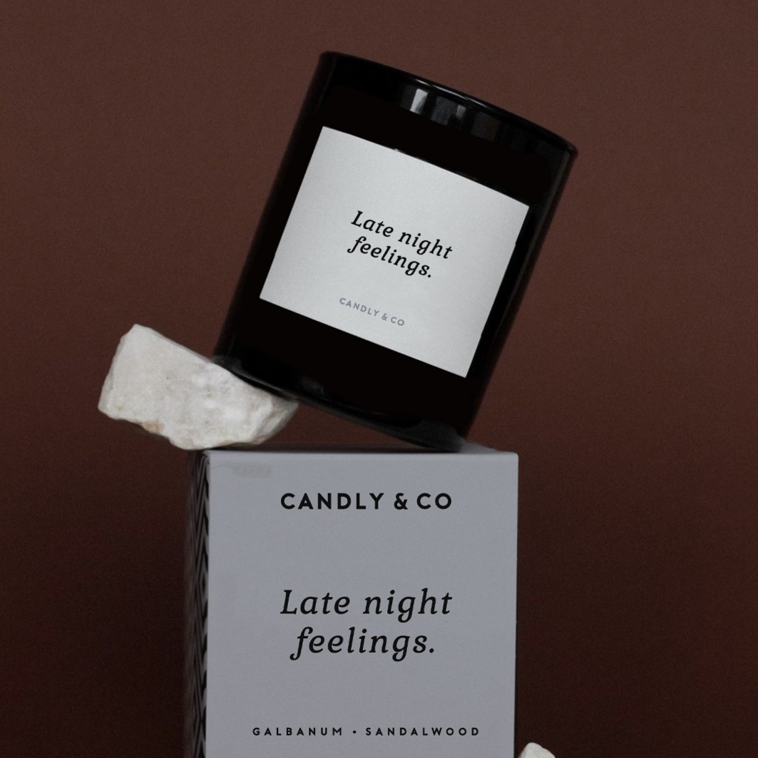 Candly&Co Świeca nr 6 Uczucia późnej nocy