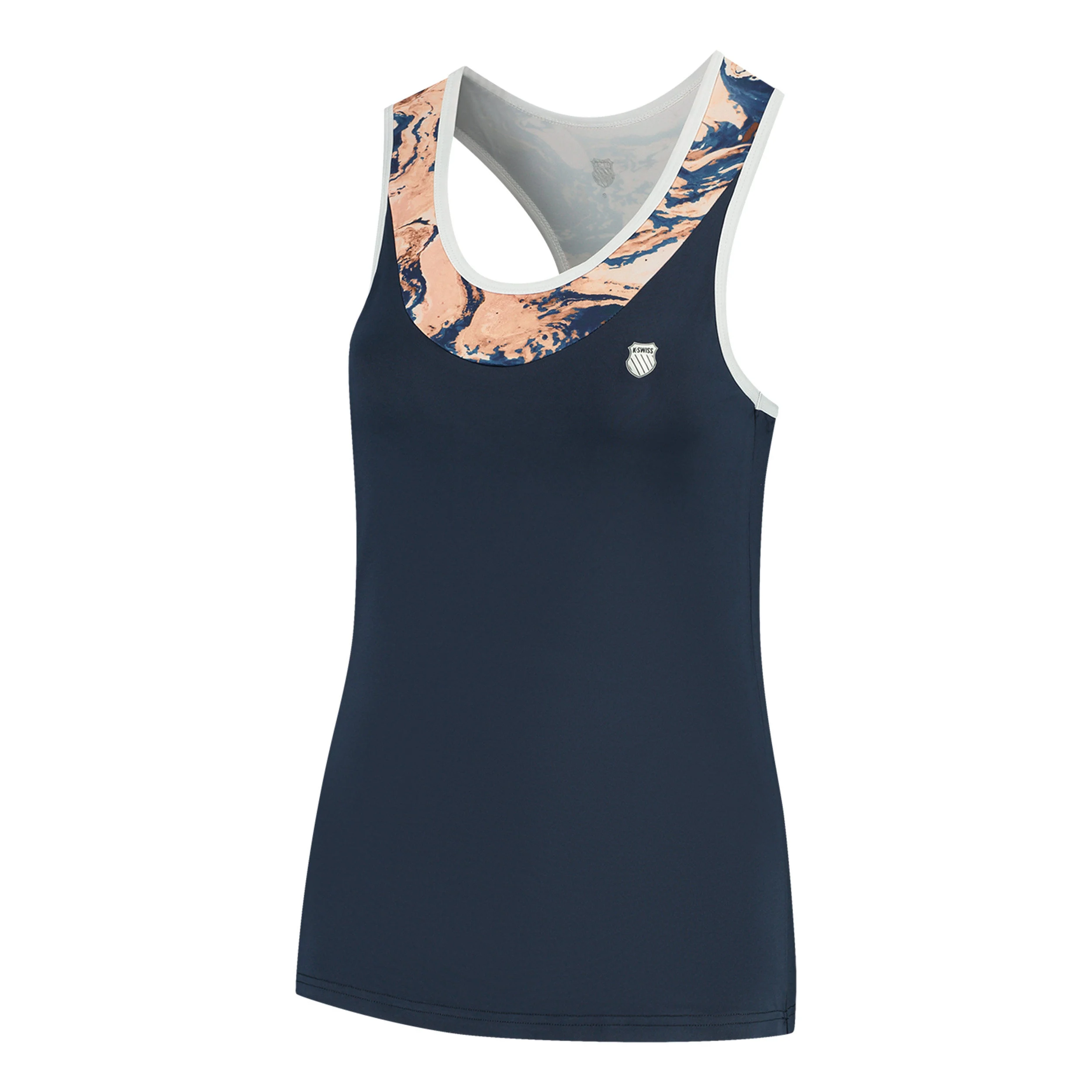Hypercourt 3 Tank-Top Damen - Dunkelblau, Mehrfarbig