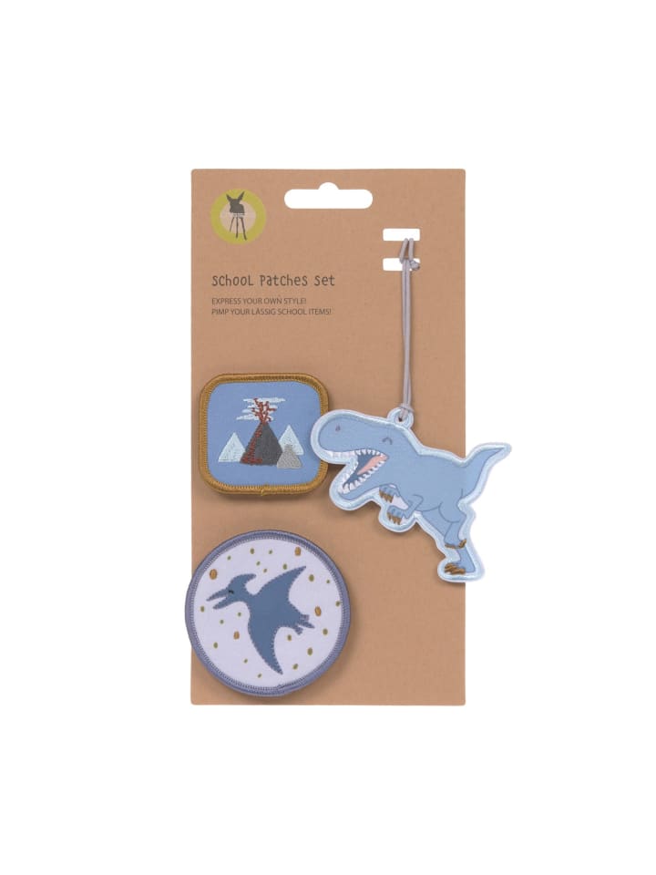 Lässig Lässig Anhänger & Patches - Schul Set Unique, Dinosaur günstig kaufen onesize